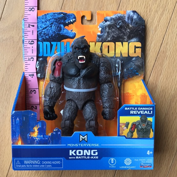 Godzilla Vs. Kong Monsterverse Kong Battle Axe Toy - Picture 4 of 4